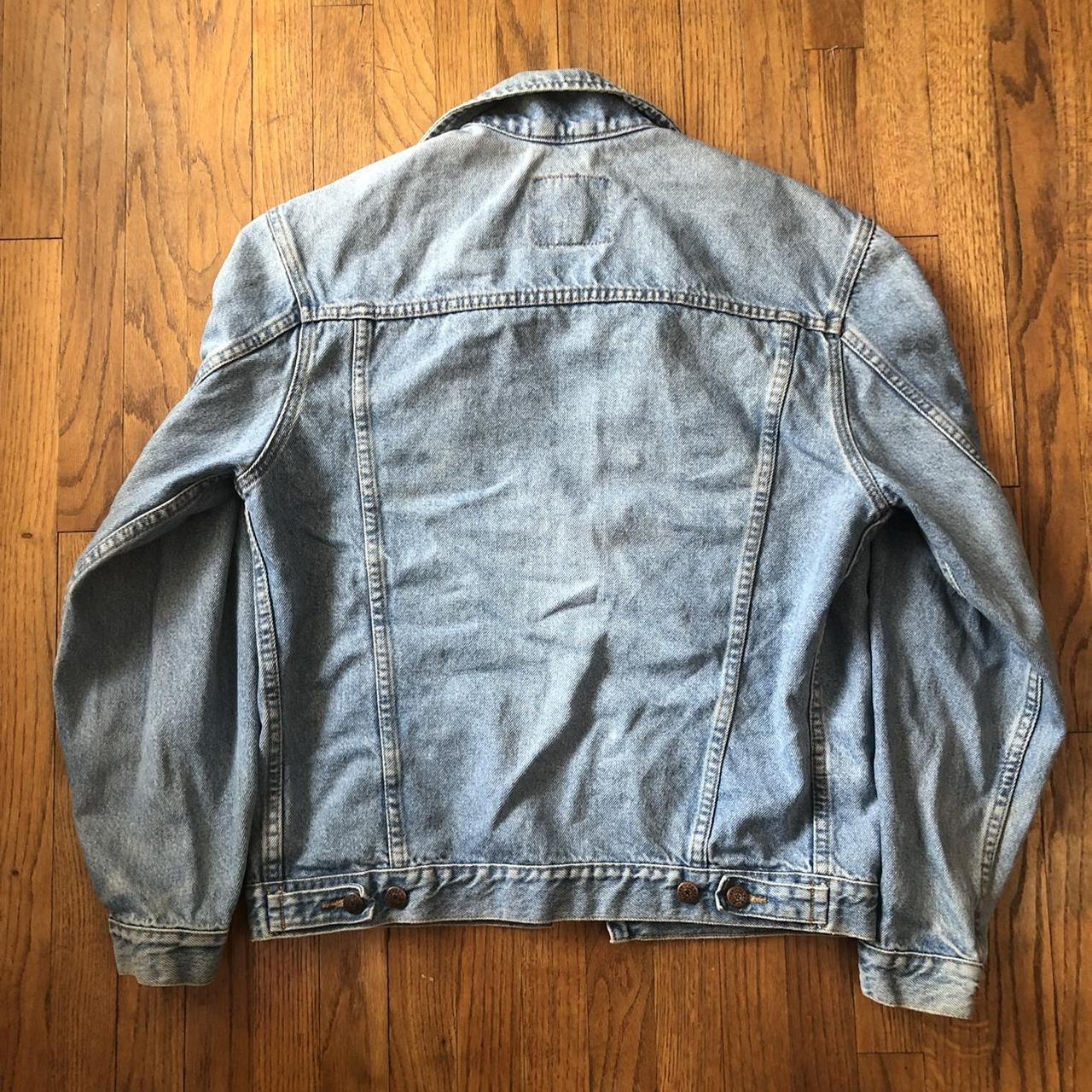 Faded Glory Denim Jacket Size S Solid jacket