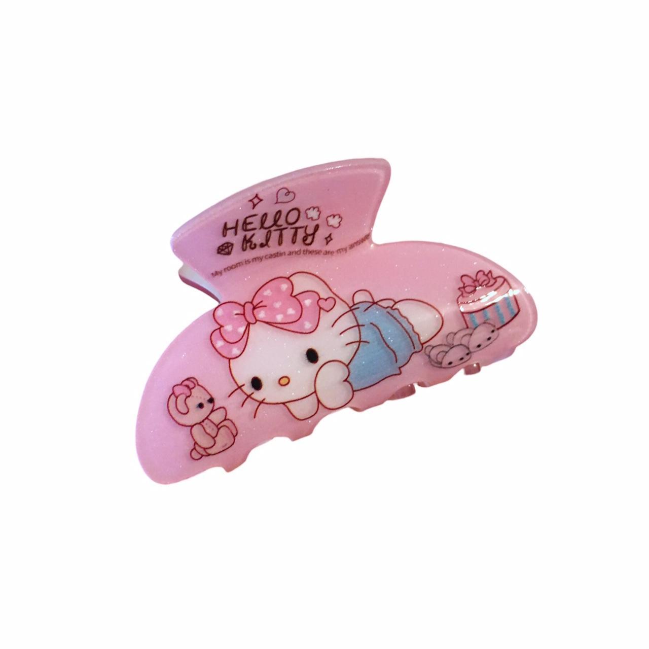 hello kitty hair claw clip! 🎀😭💕🛍 one side is shiny... - Depop