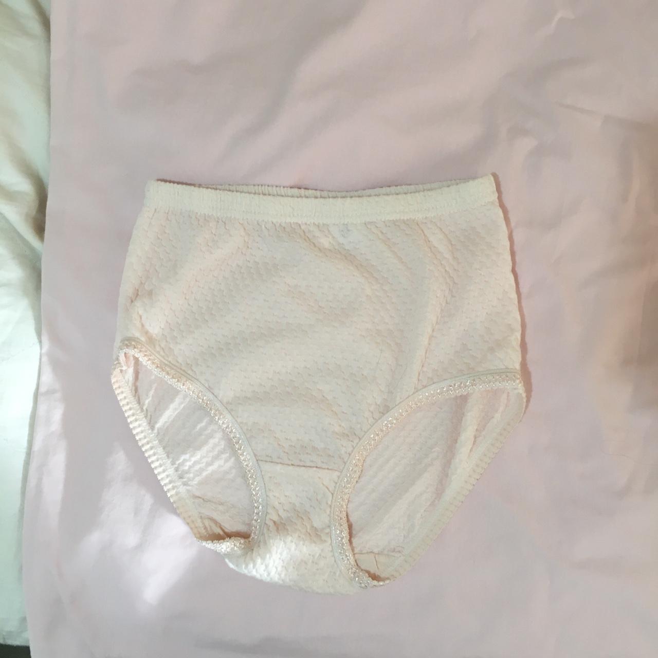 early 2000s Y2k Granny Panties coquette / retro... - Depop