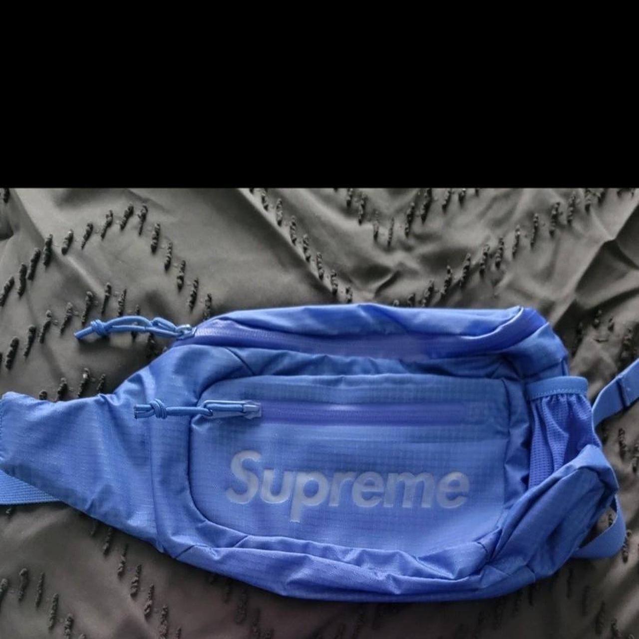 Supreme waist bag online blue