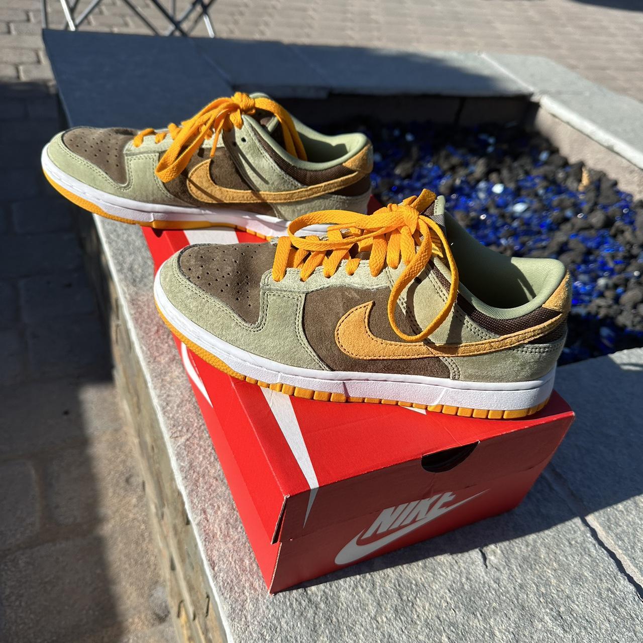 2021 Nike Dunk “Dusty Olive” SIZE :... - Depop