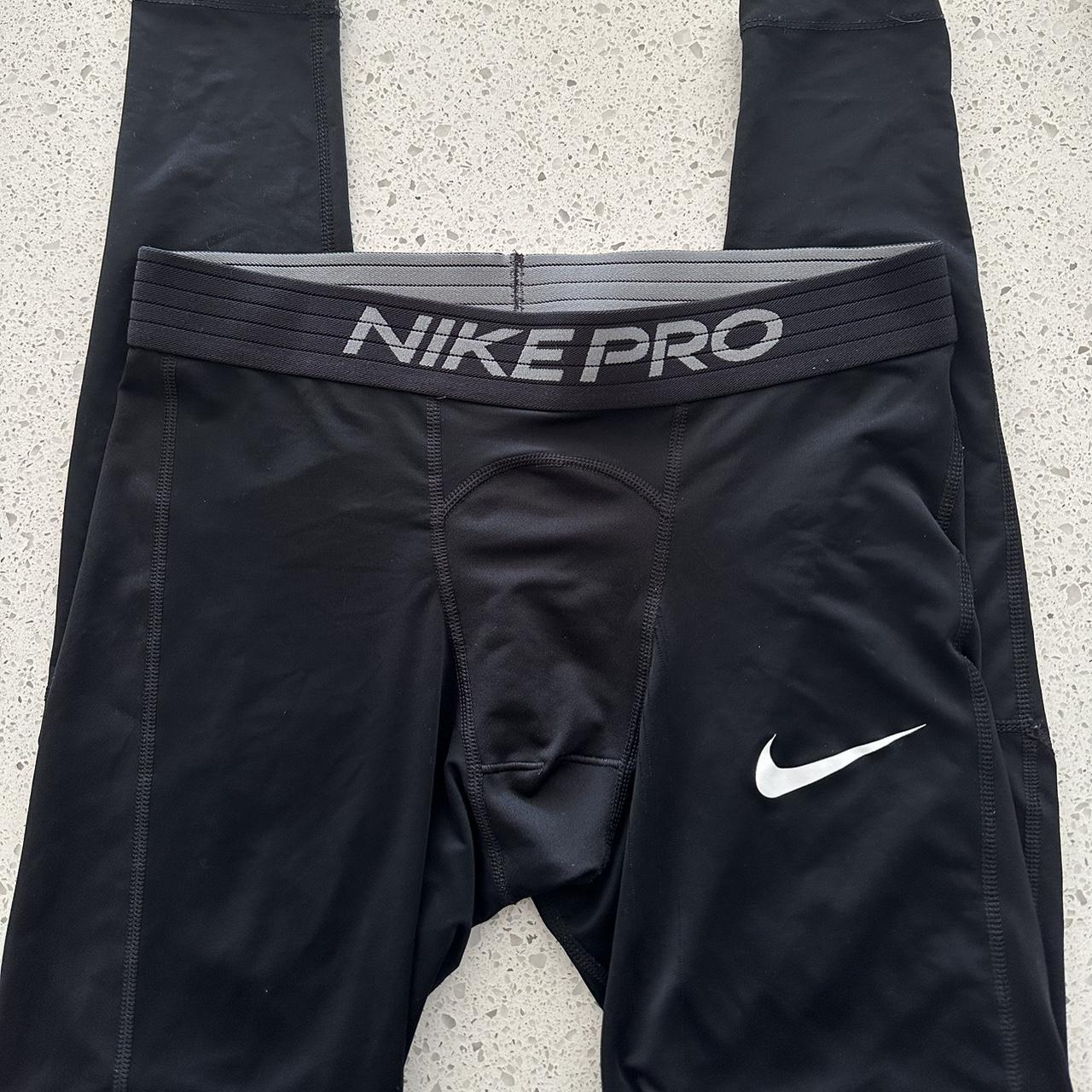 Nike men’s long tights Perfection condition, never... Depop