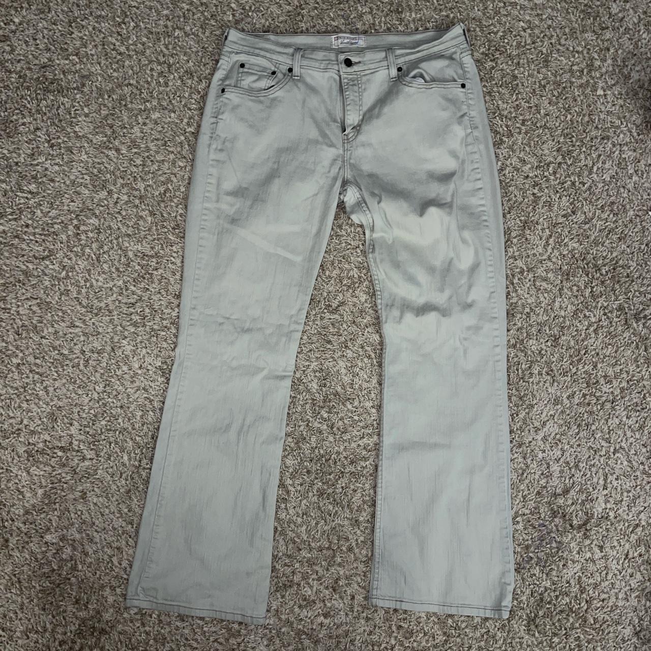 Cream best sale bootcut jeans