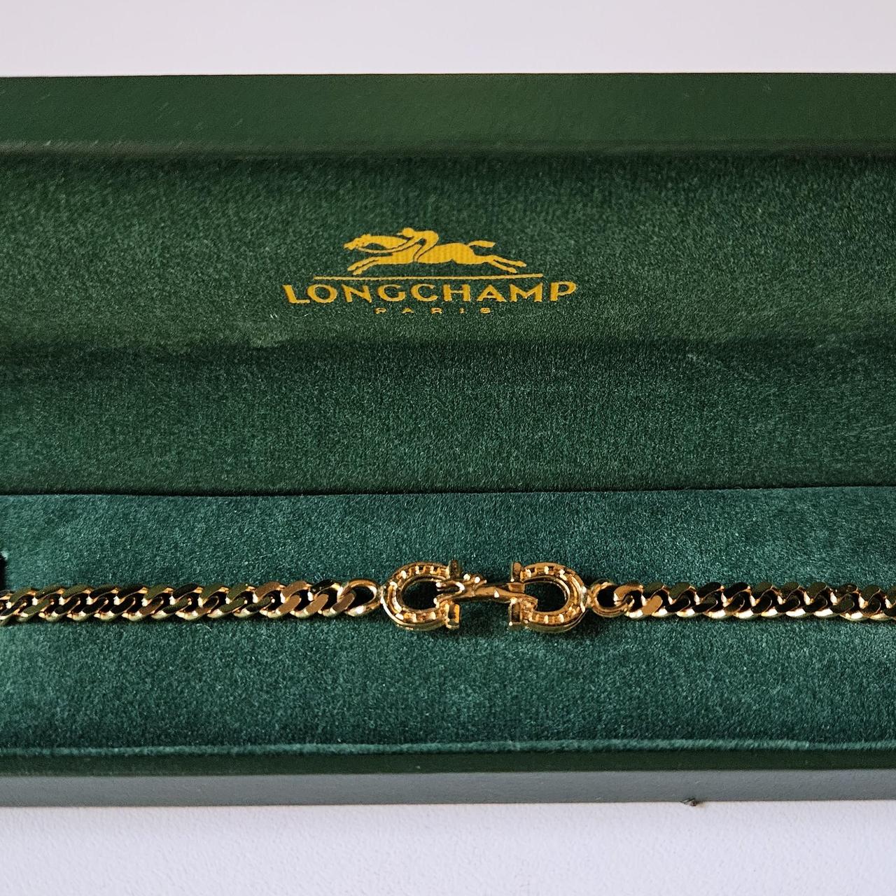 Vintage Longchamp Paris gold bracelet Absolutely... - Depop