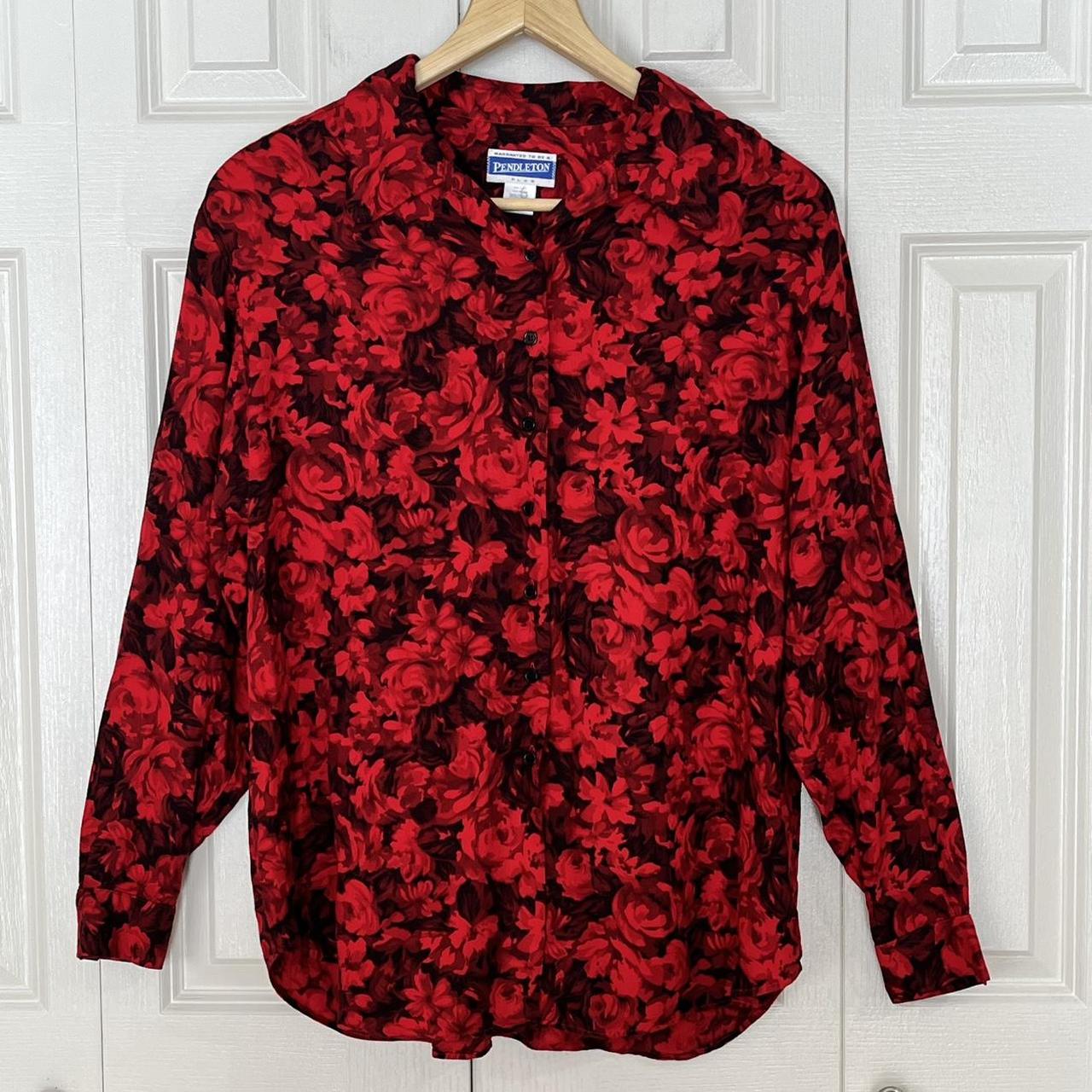 Pendleton Women's Blouse - Red/Multi - 16 – Pendl… - image 1