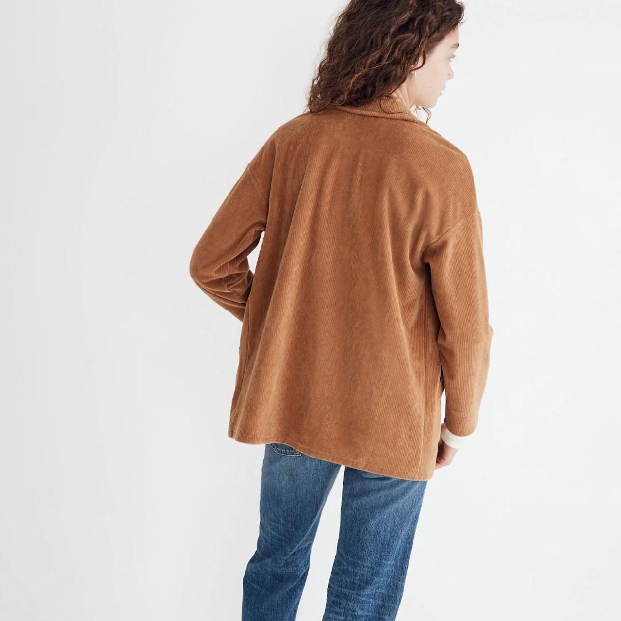 Madewell Women's Knit Brown Corduroy Redford Depop