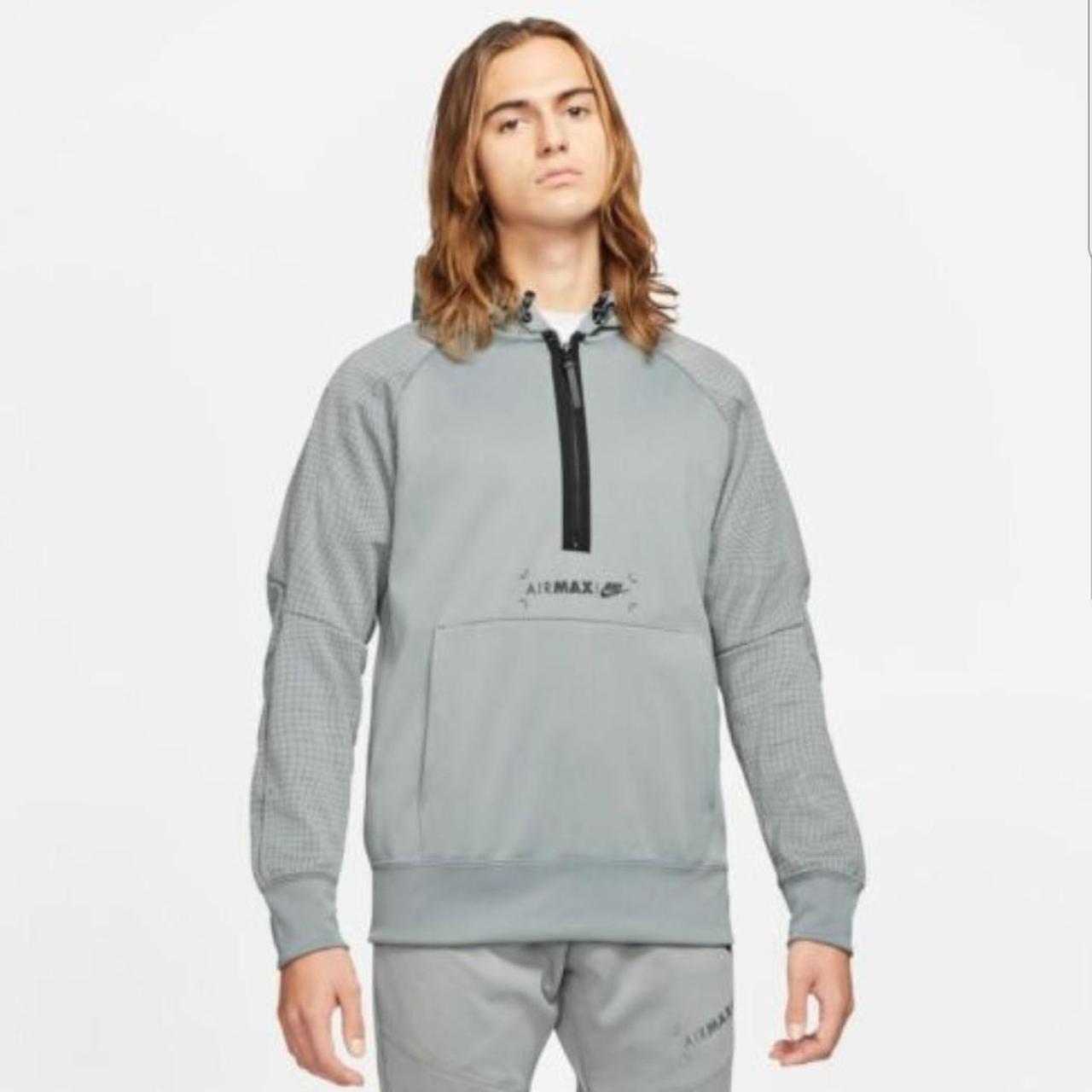 Nike air max hot sale grey hoodie