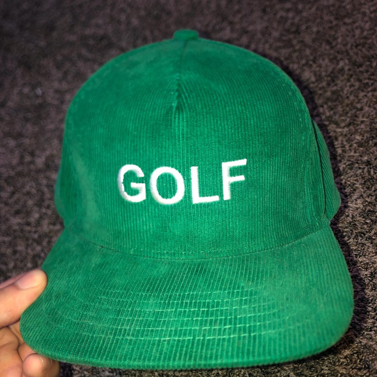 Golf Wang Men's Green Hat | Depop