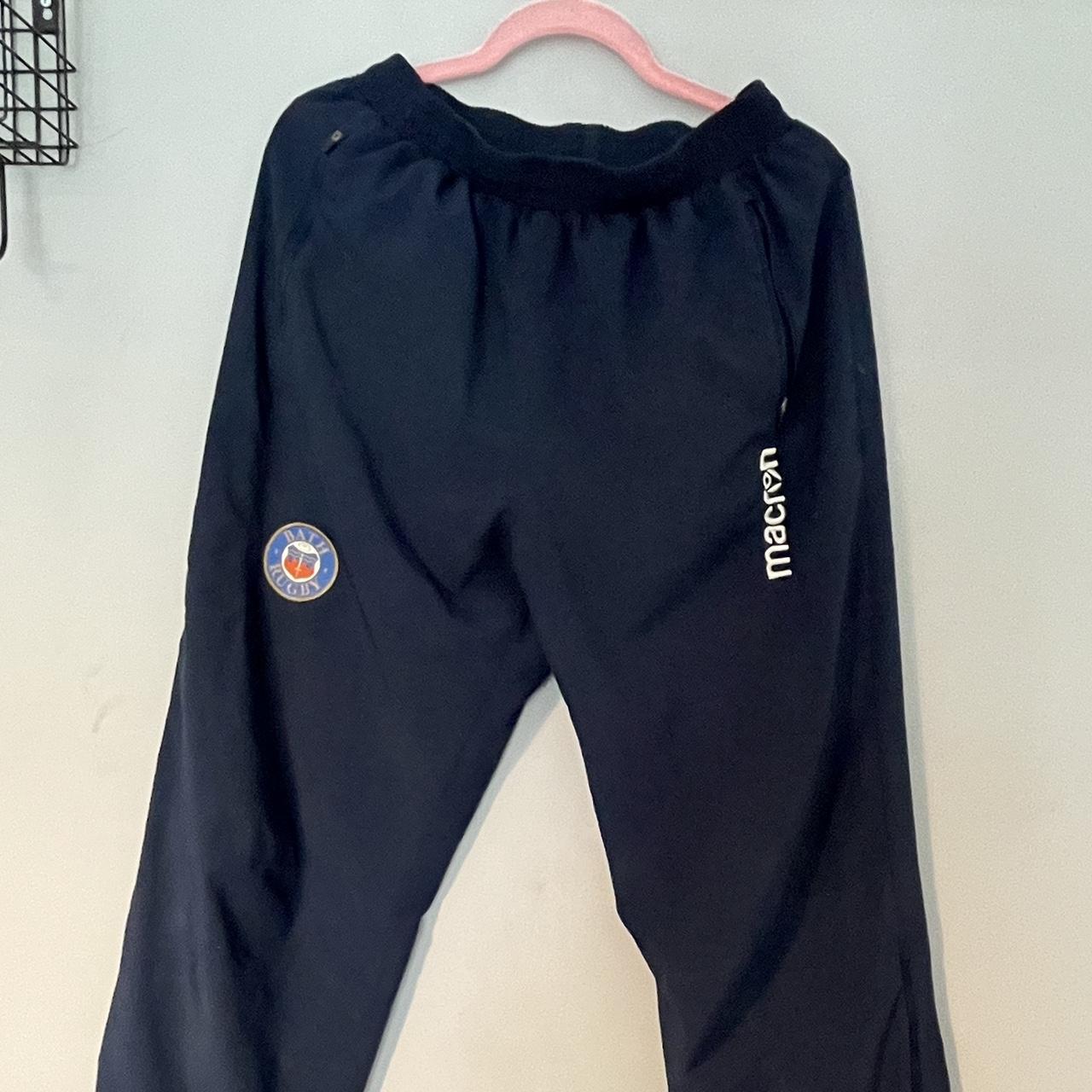 Bath Rugby Tracksuit Bottoms Size Xl Small Hole Depop