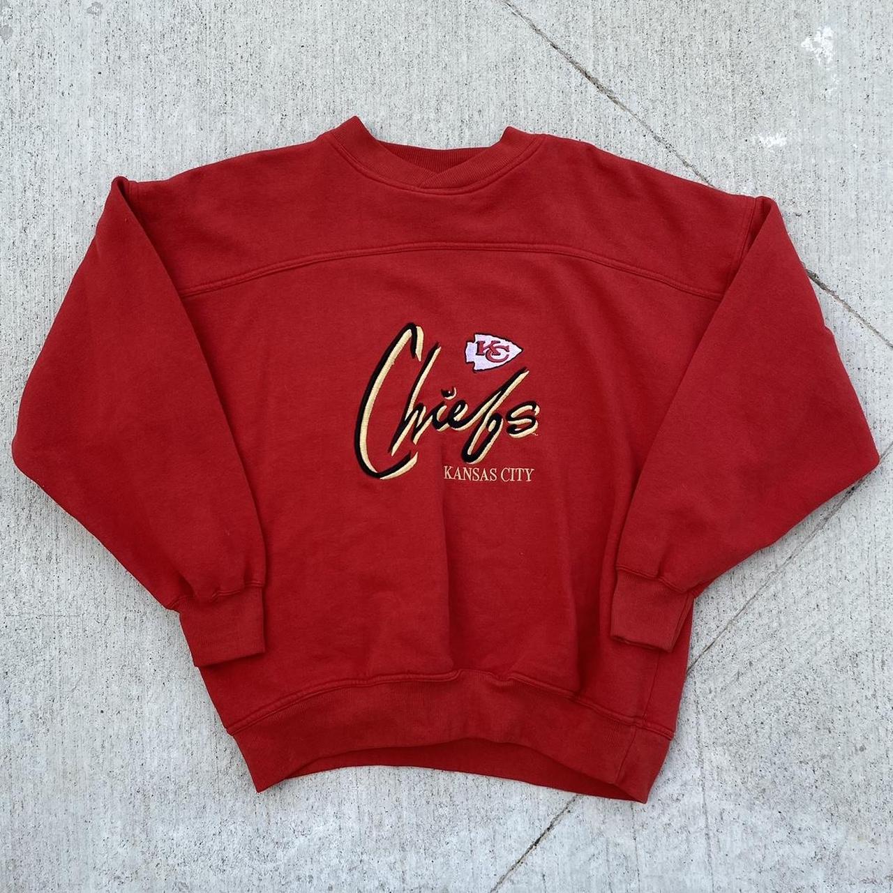 Vintage Men's Sweatshirt - Red - L