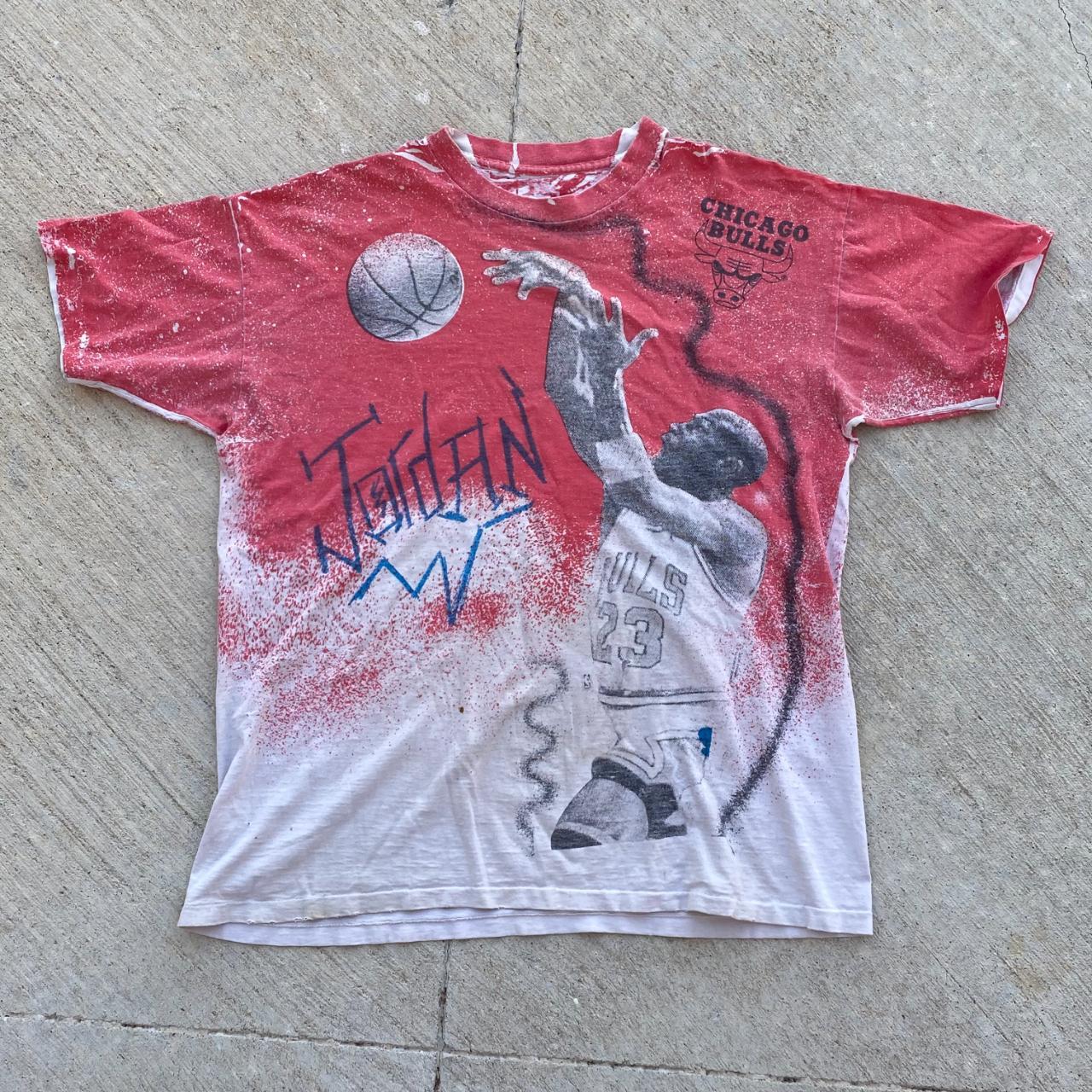 Vintage Michael Jordan baseball shirt Has fading - Depop