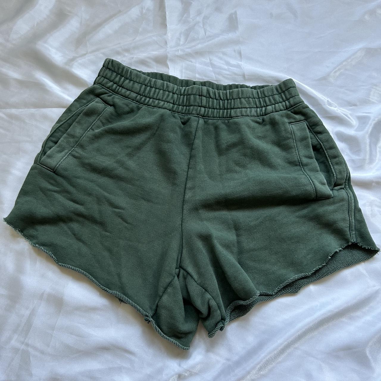 aerie dark green lounge shorts! super cute and... Depop