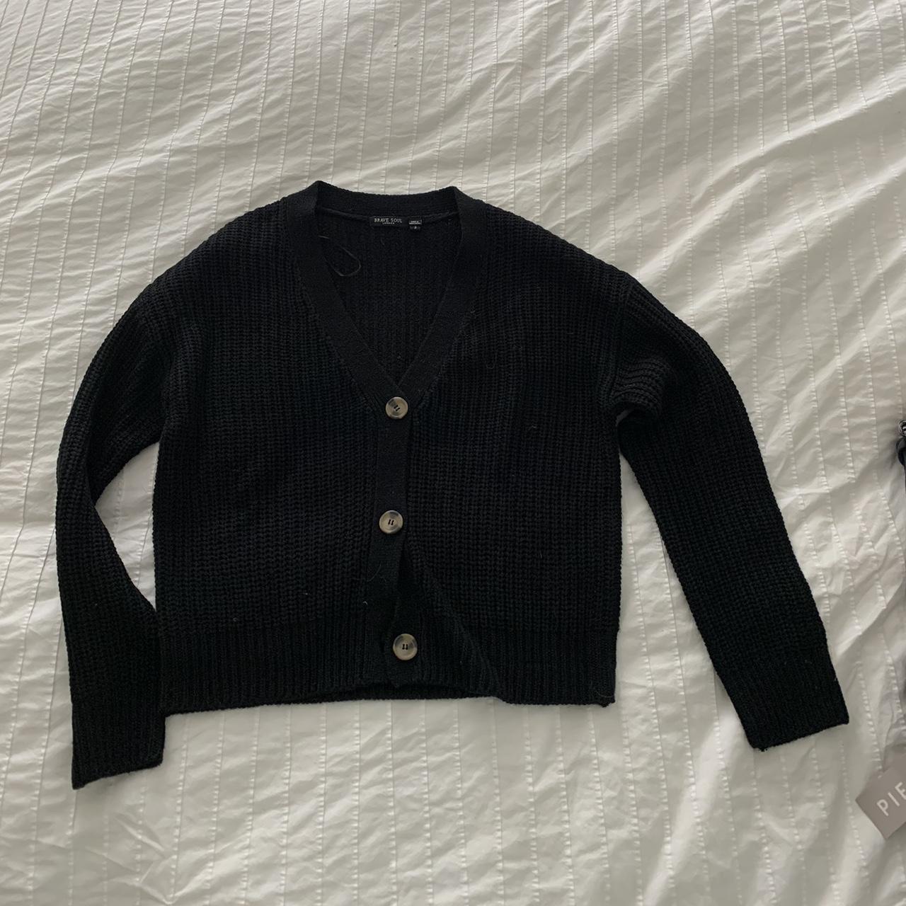 Brave Soul Women's Black Jumper (3)