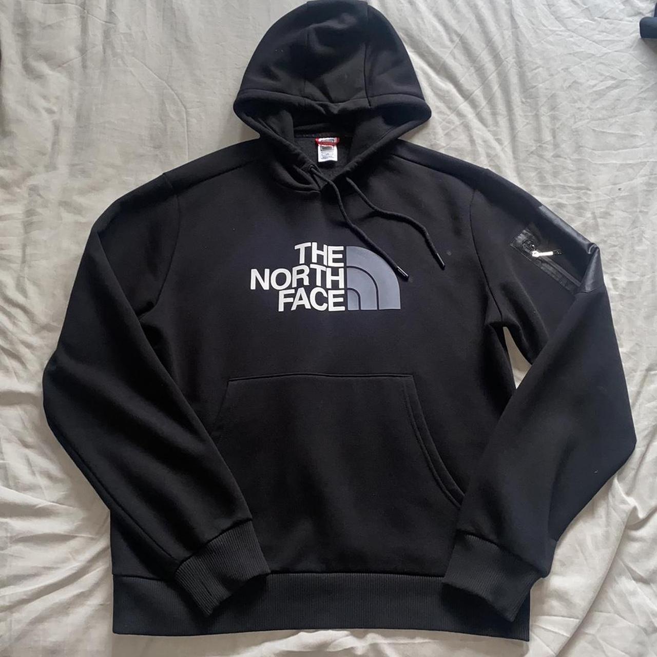 Black North face hoodie Size L Retail £90 Never... Depop