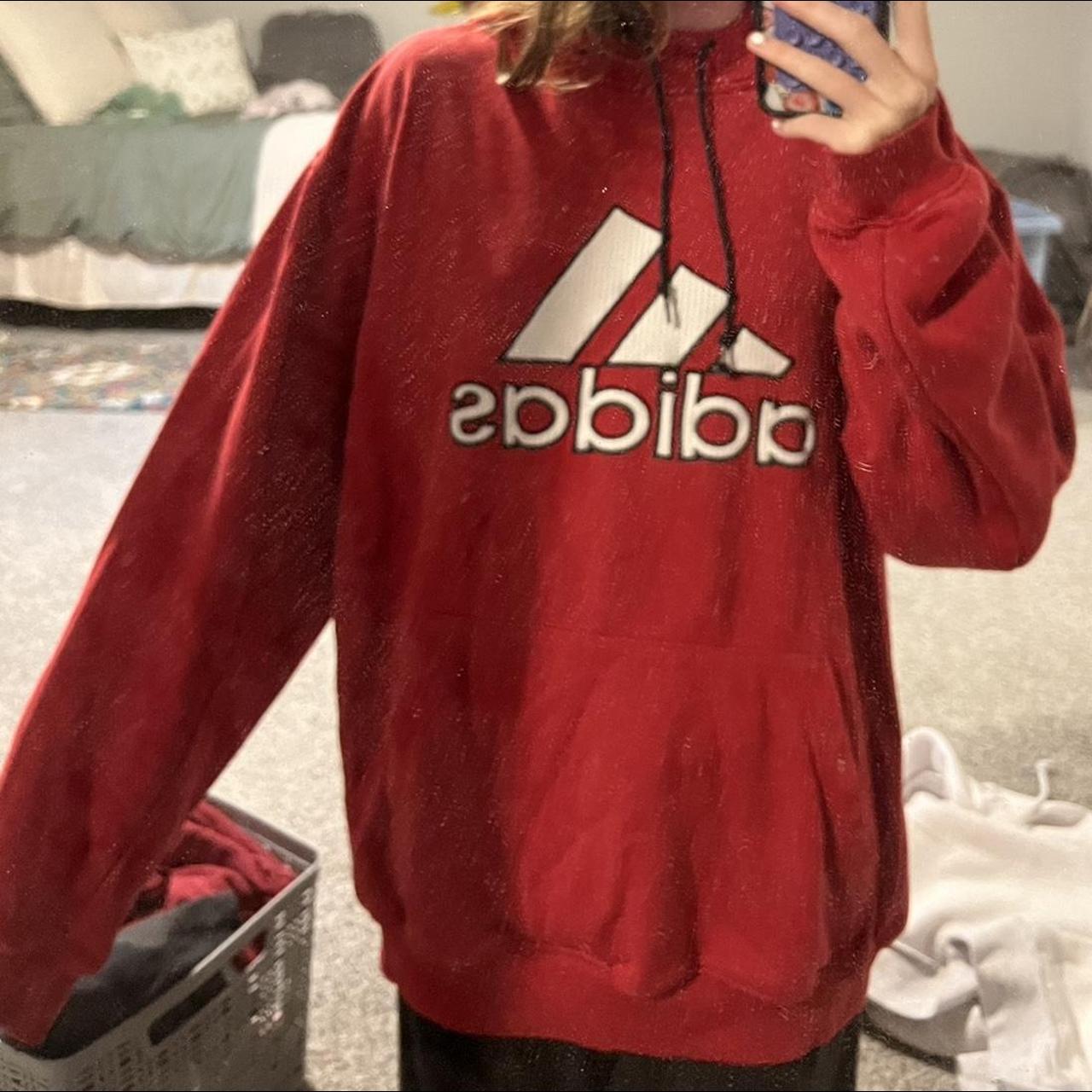 Mens adidas hotsell oversized sweatshirt