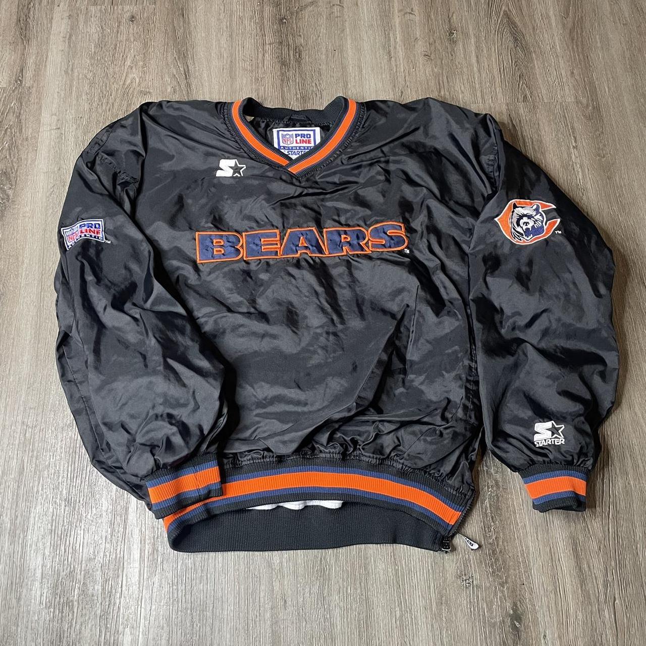 Vintage Starter Chicago Bears Pro Line pull over... Depop