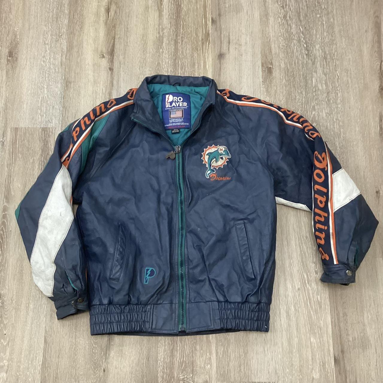 Vintage Pro Player NFL Miami Dolphins Jacket