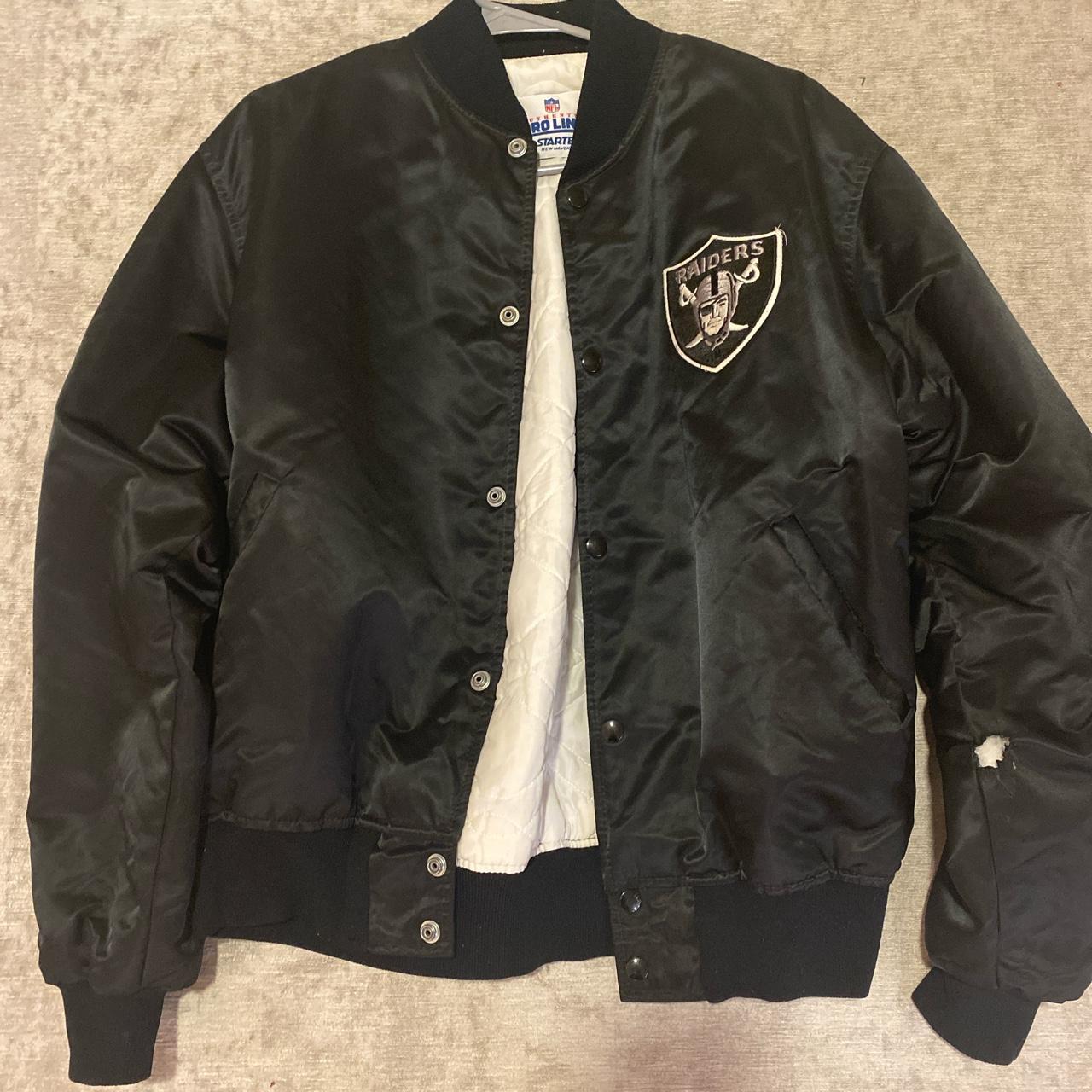 Rare!!!! Raiders Mitchell and Ness NFL Vintage - Depop