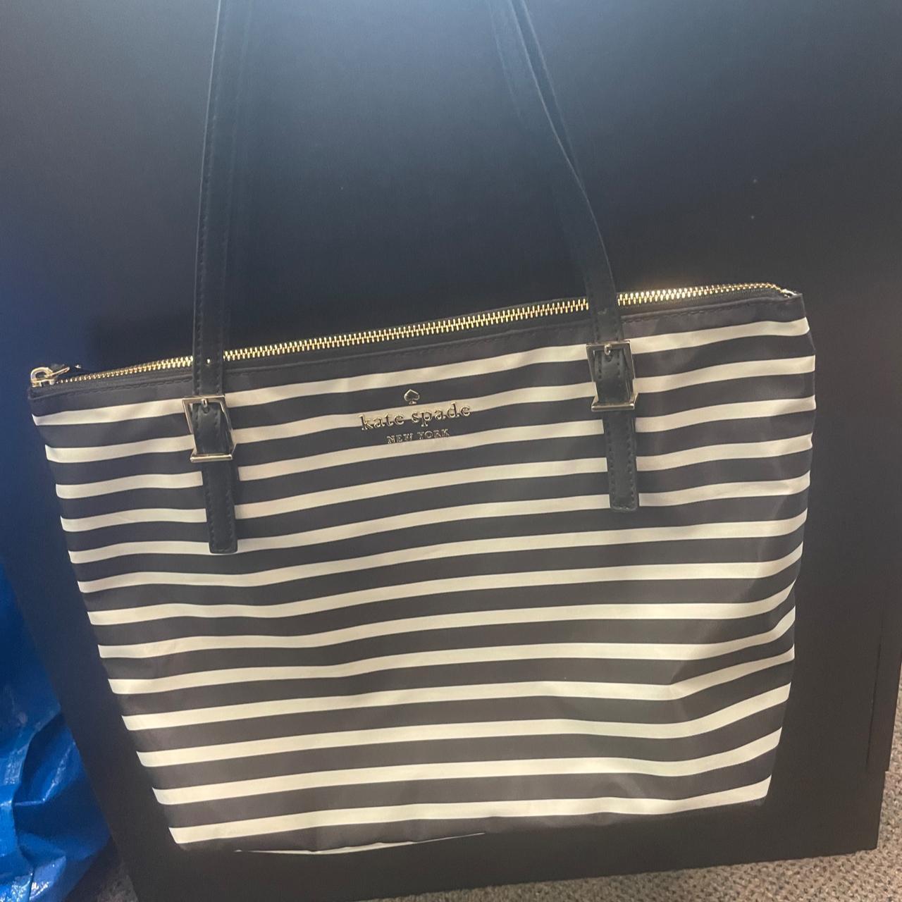 Kate spade hotsell striped tote