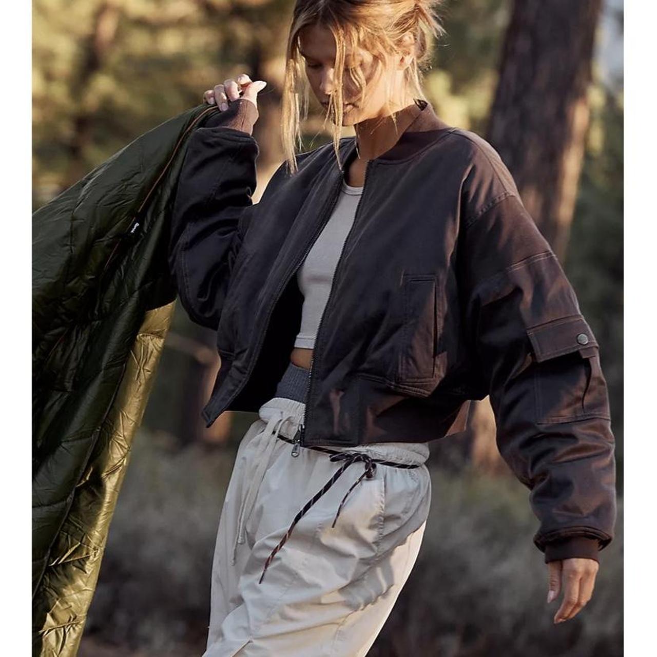 Alo Yoga It Girl Oversized Bomber Jacket