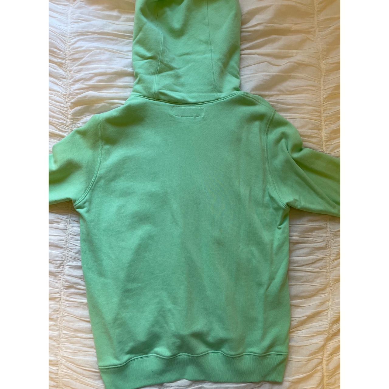 Pale blue FLOWER BOY hoodie with bee graphic on the - Depop