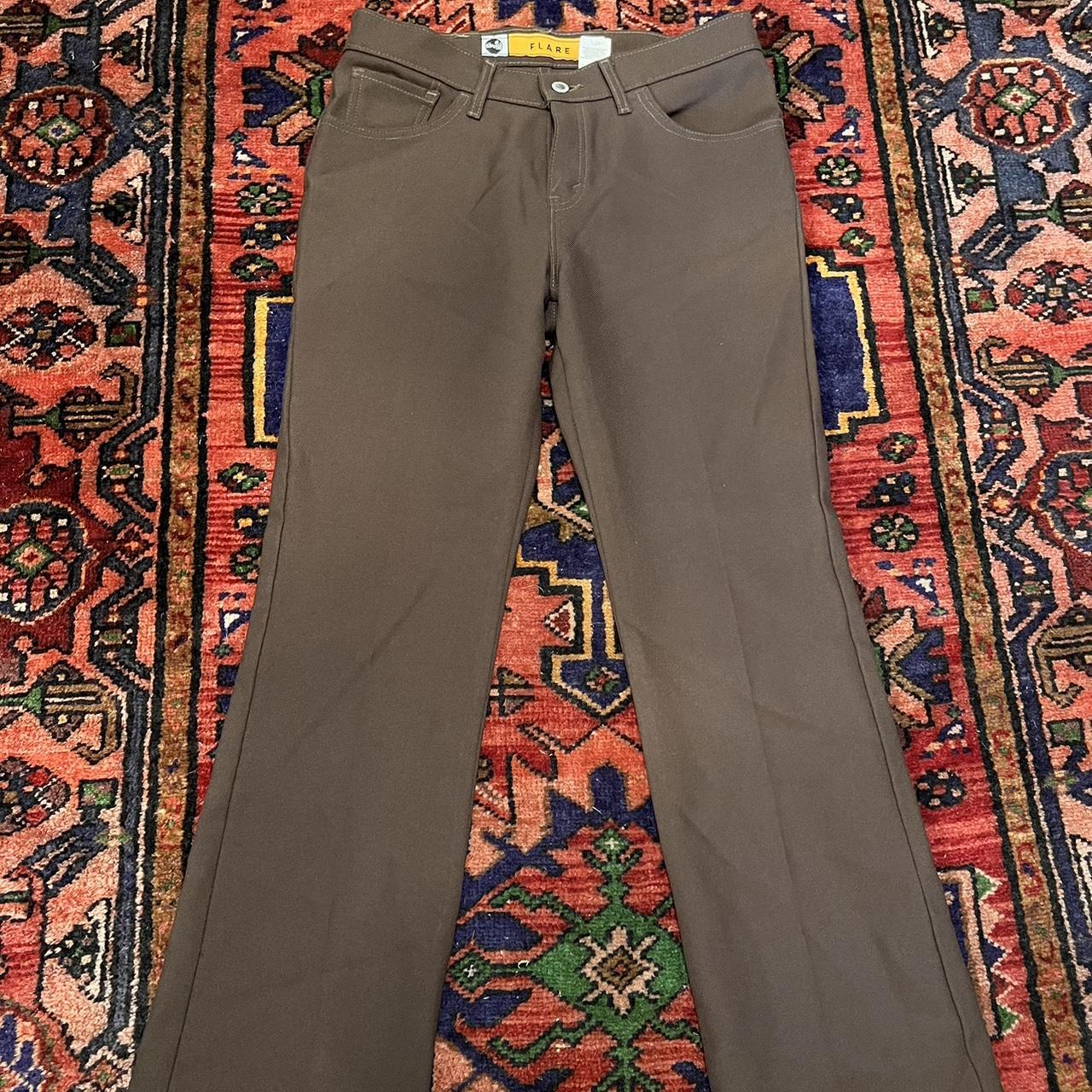 Women's Brown Flare Jeans