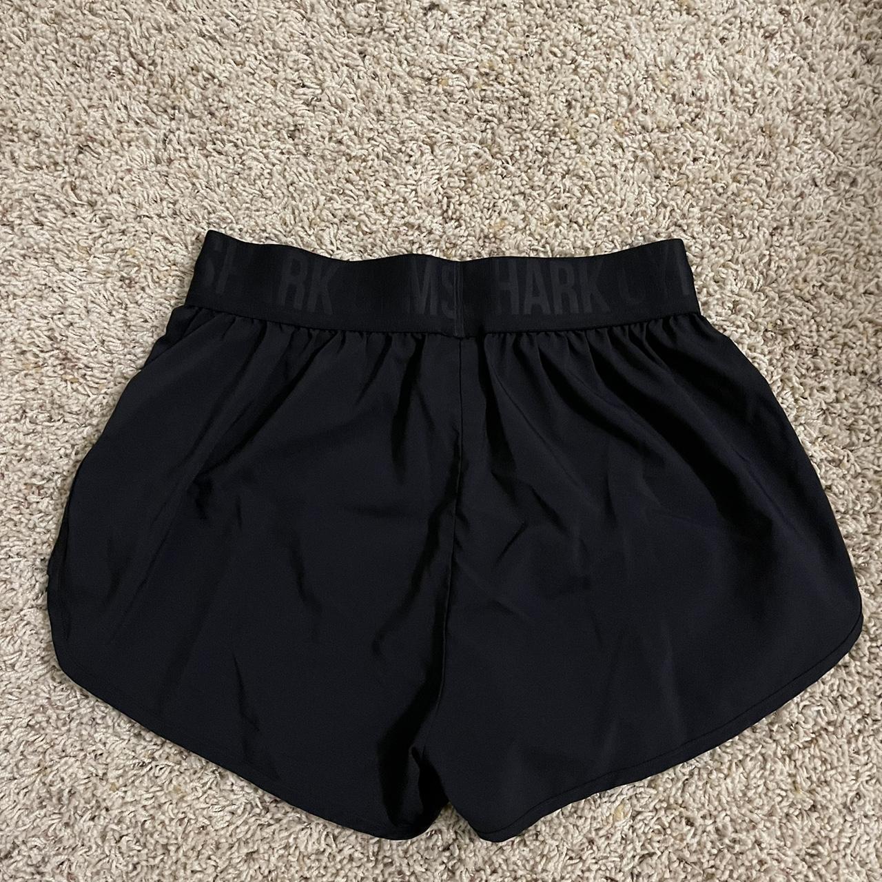 Like new gymshark running shorts, size xs. Super... - Depop