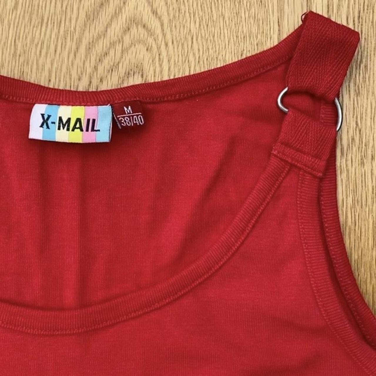 Women's Red Vest Depop