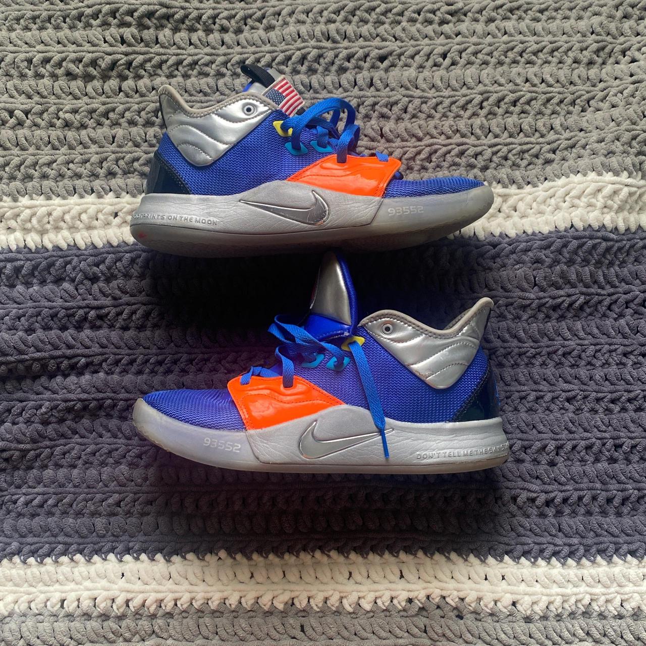 PG 2.5 NASA Collab scuffs on the side of the shoe. Depop