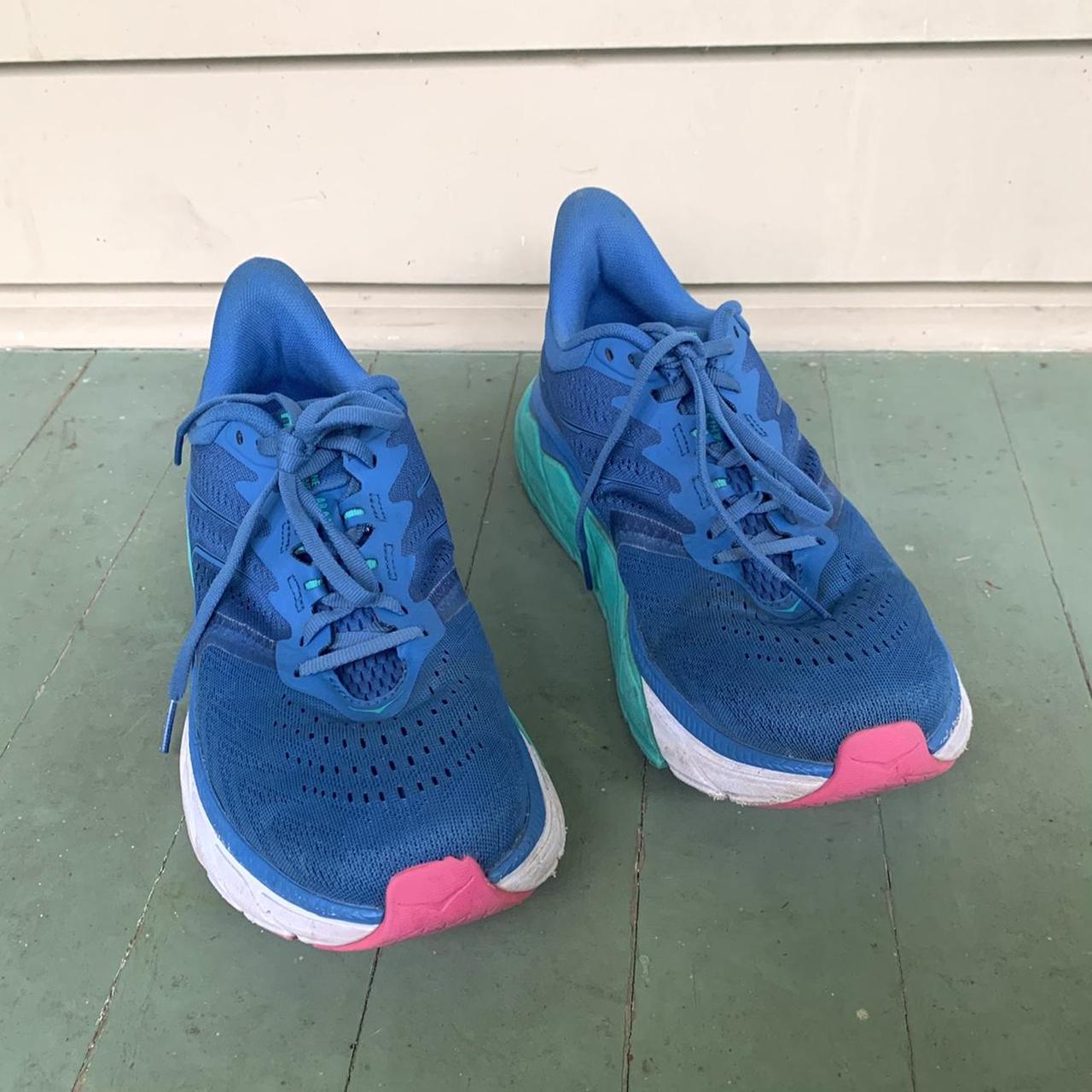 bright blue trainers womens