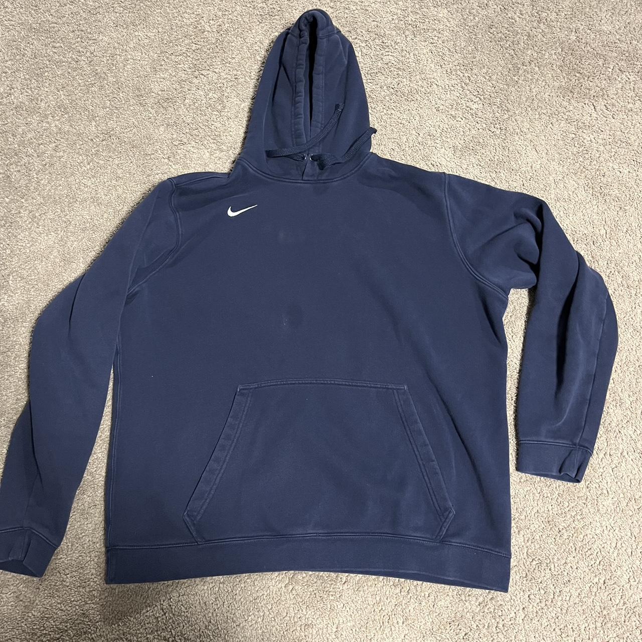 mens nike hoodie navy