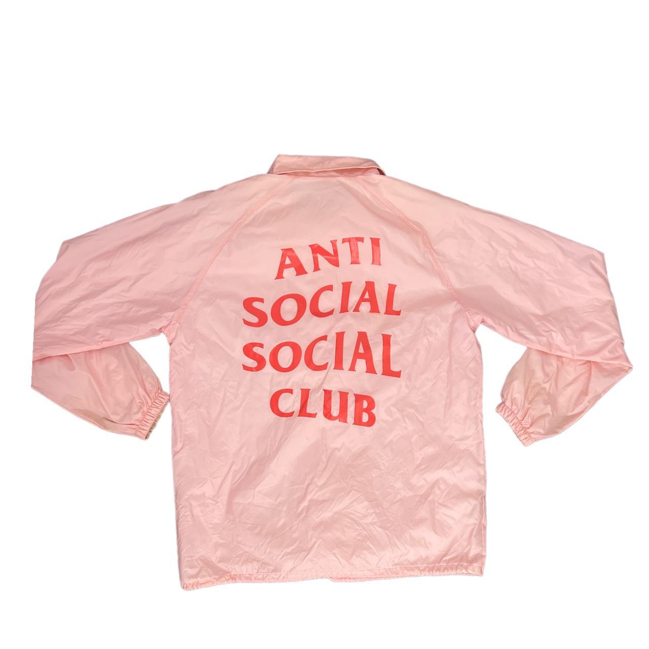 Coach jacket anti on sale social social club