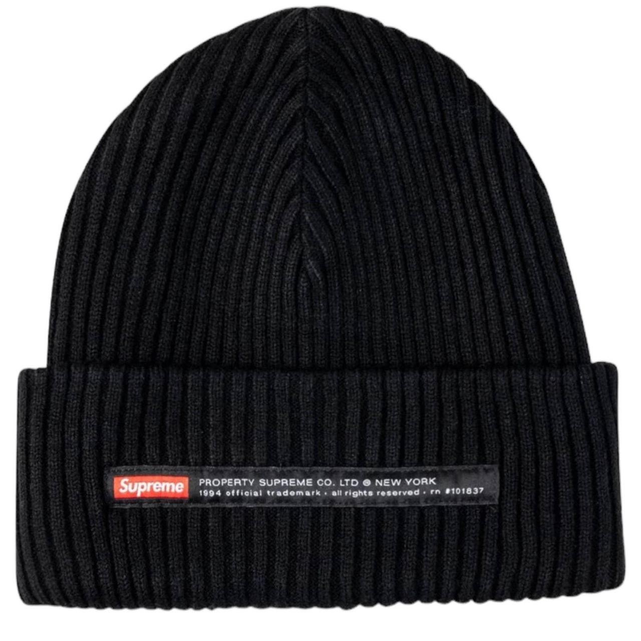 Supreme property label deals beanie