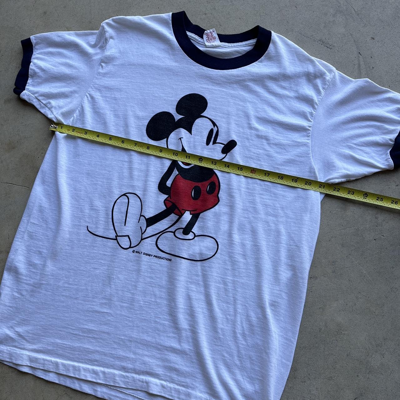 1980’s Walt Disney Productions Mickey Raglan... - Depop