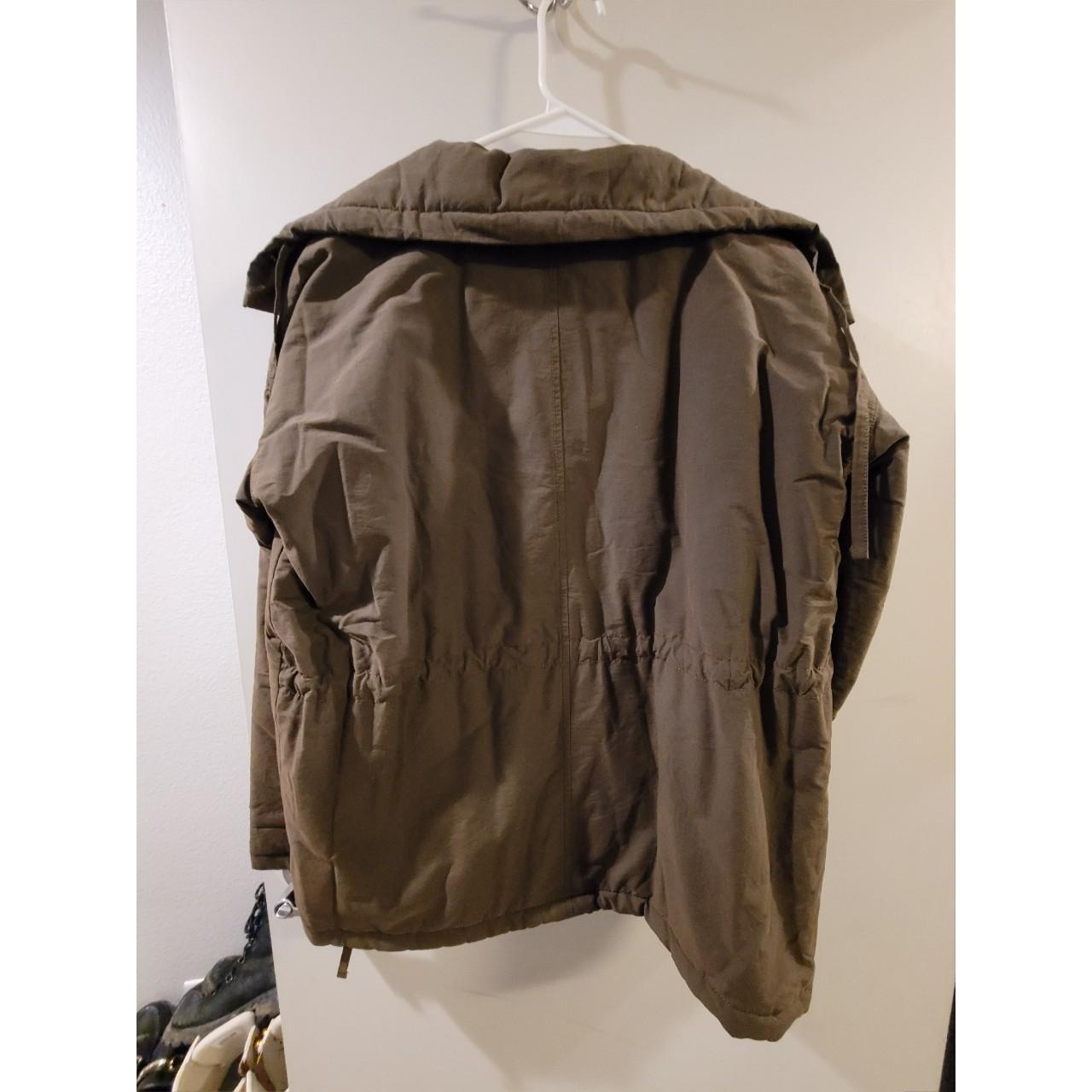 Columbia Sportswear Women's Green and Khaki Jacket | Depop