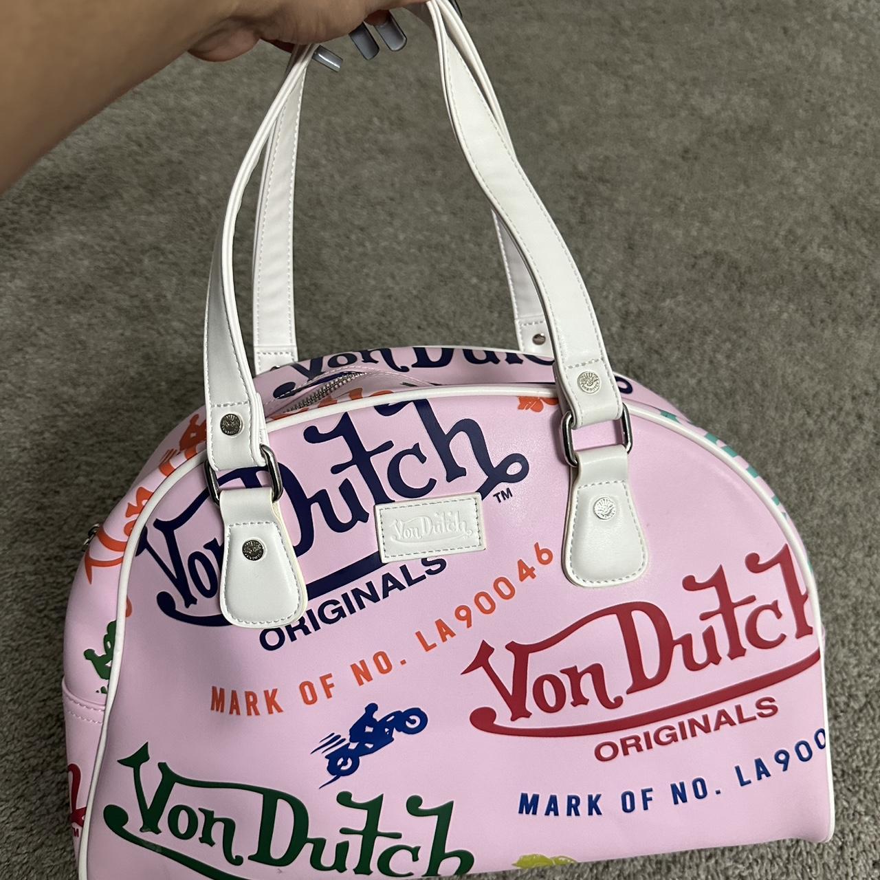 Pink von-dutch-bag - Depop