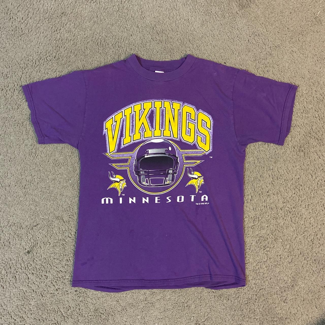 Minnesota Viking On Field Apparel Shirt Model - Depop