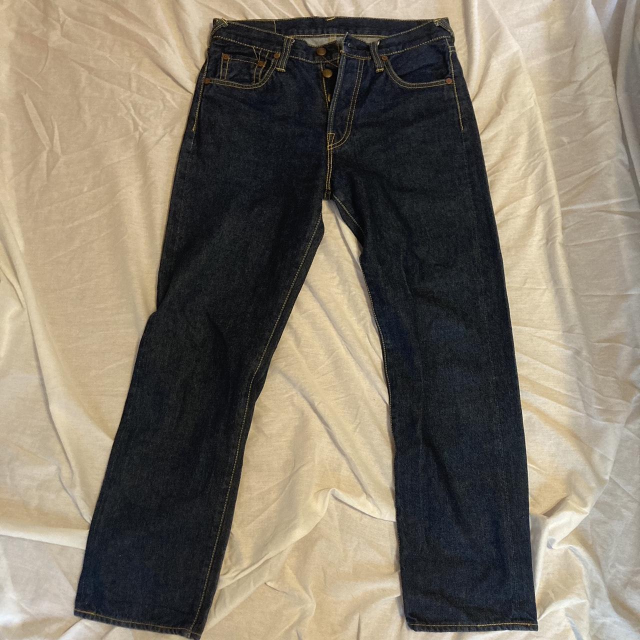 evisu x donna osaka selvedge denim jeans reselling... - Depop