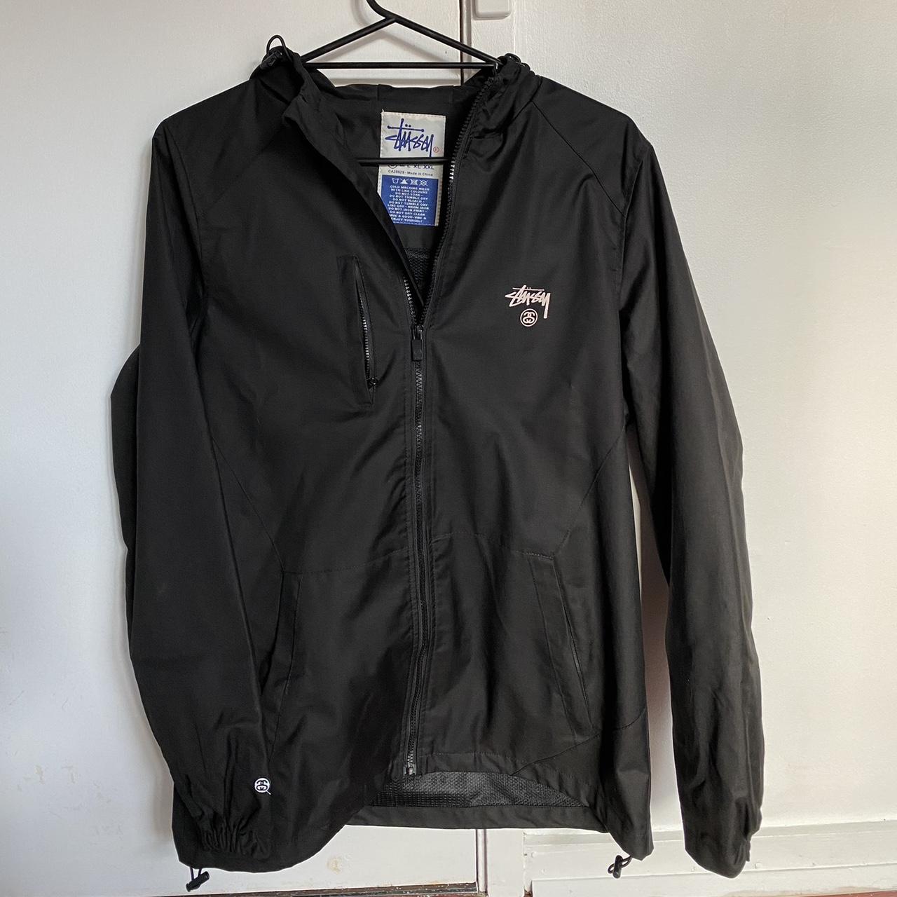Stussy Parker Jacket with hood. Only worn a... - Depop