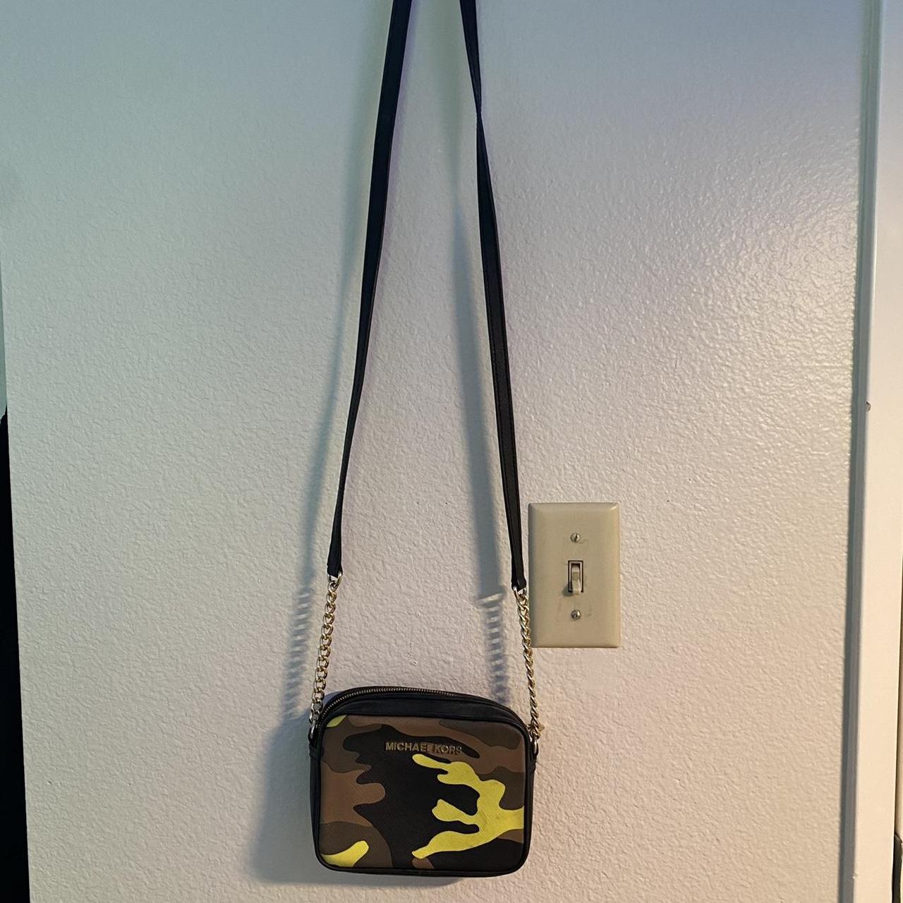 Michael kors camouflage discount purse