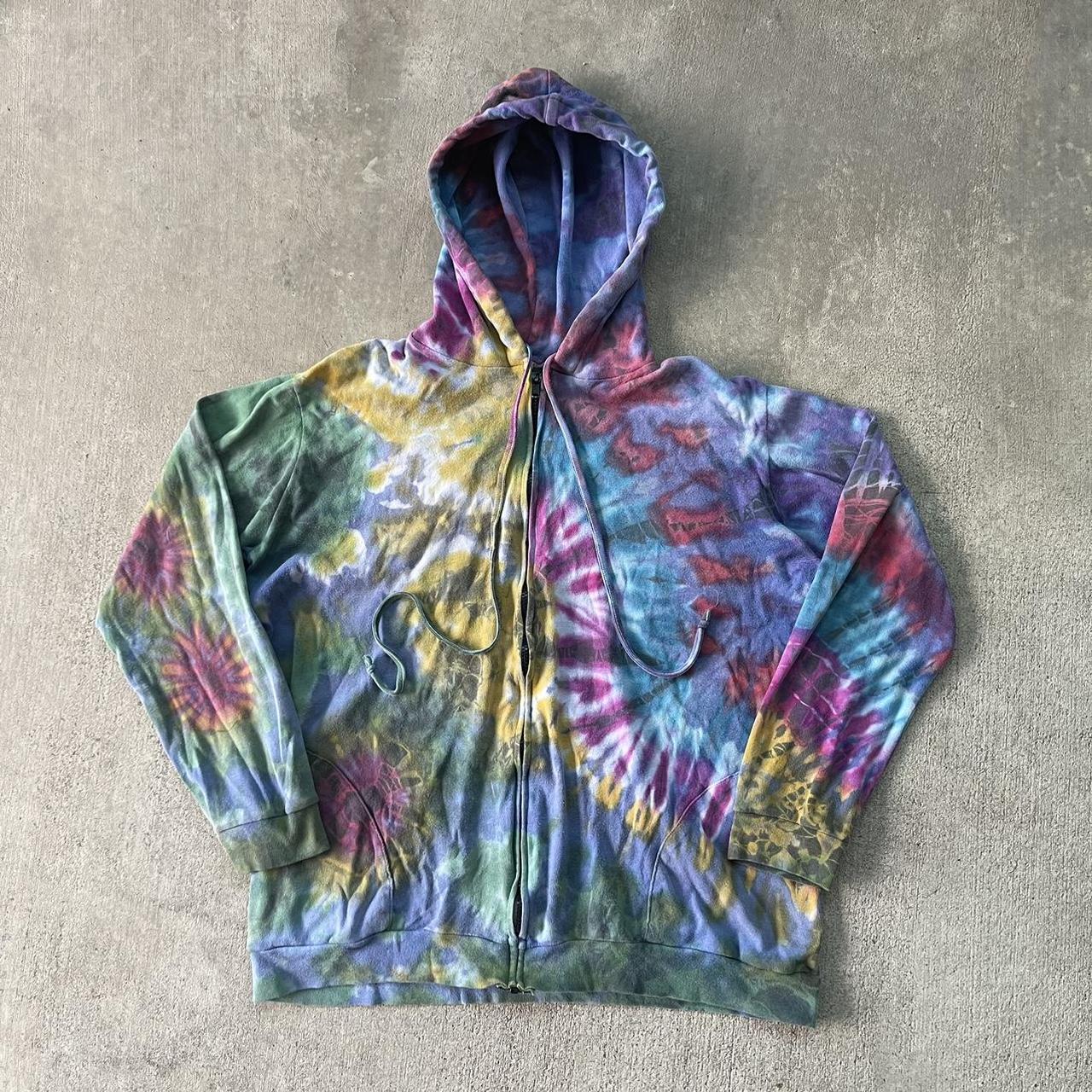 Kathmandu Imports Tie Dye Hoodie Women’s Beautiful... - Depop