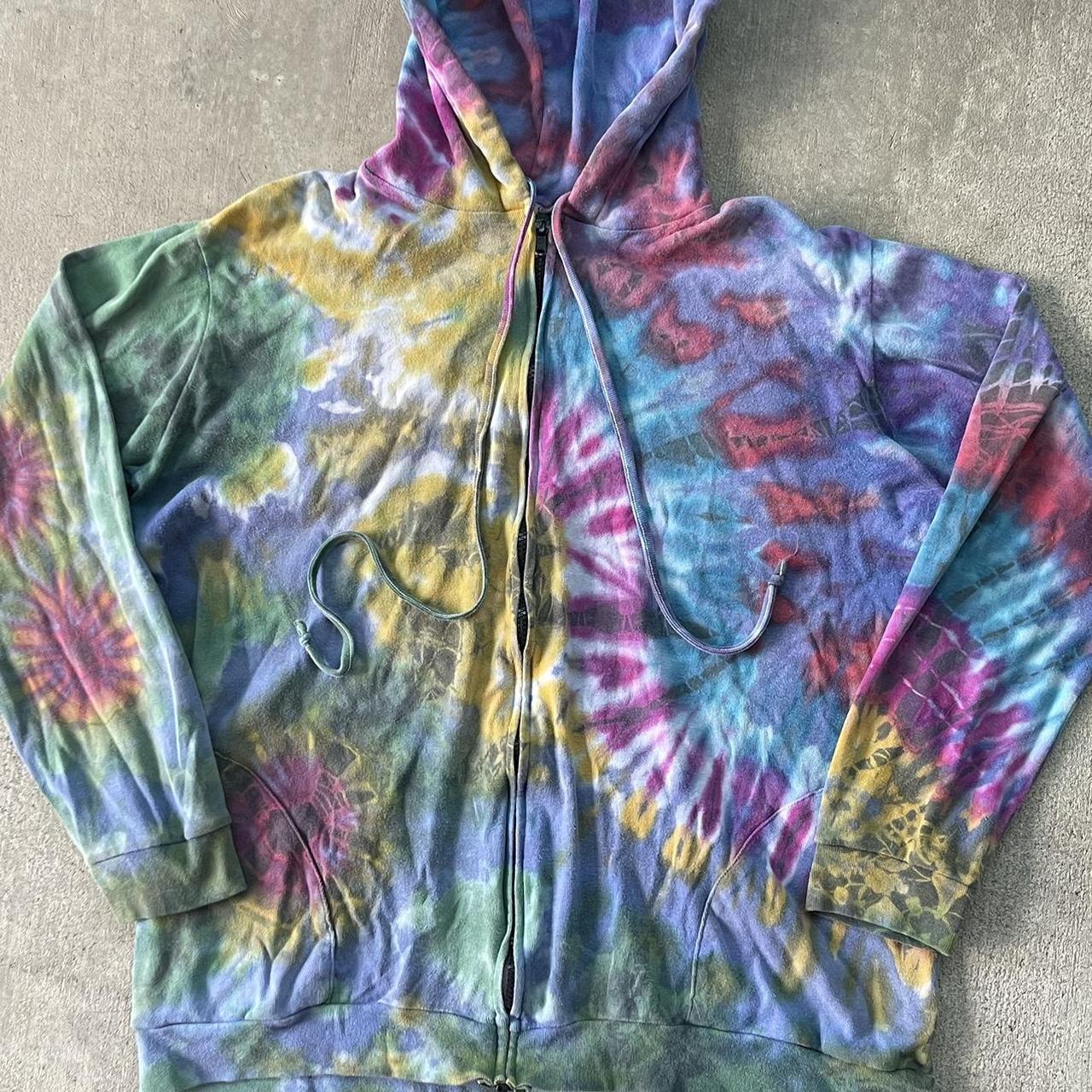 Kathmandu Imports Tie Dye Hoodie Women s Beautiful Depop