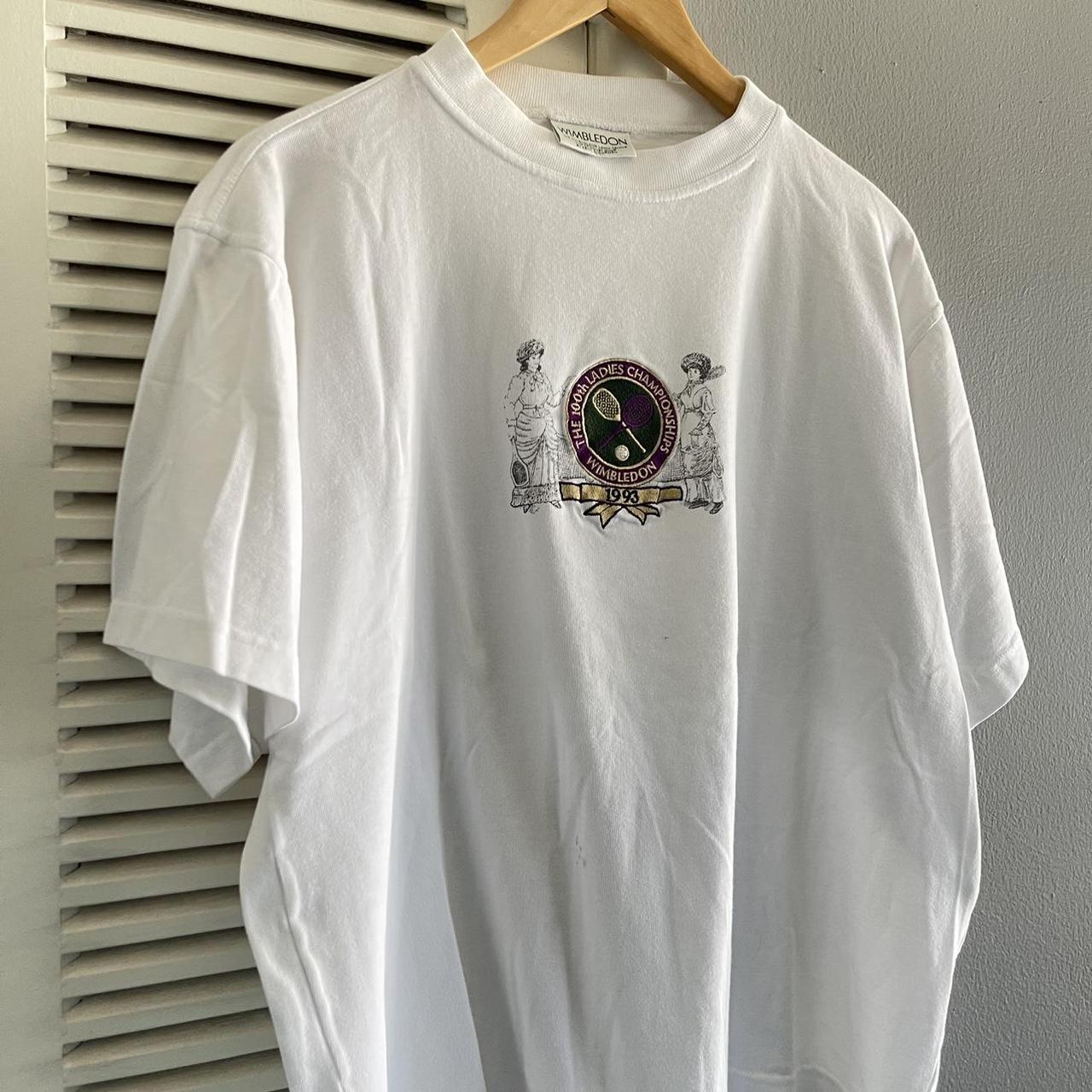 Vintage 1993 Wimbledon The 100th Ladies - Depop