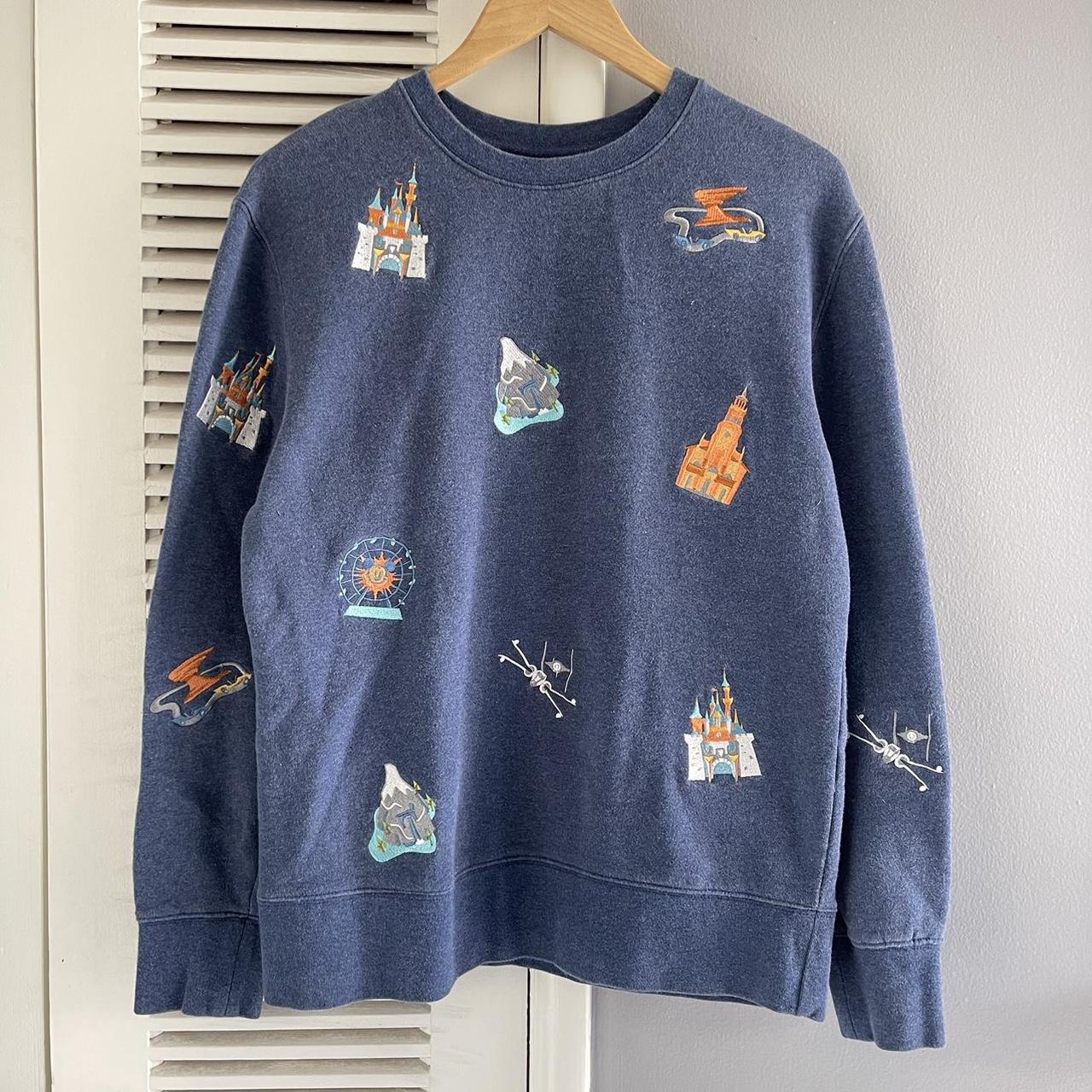 Walt disney world embroidered icons sweatshirt sale