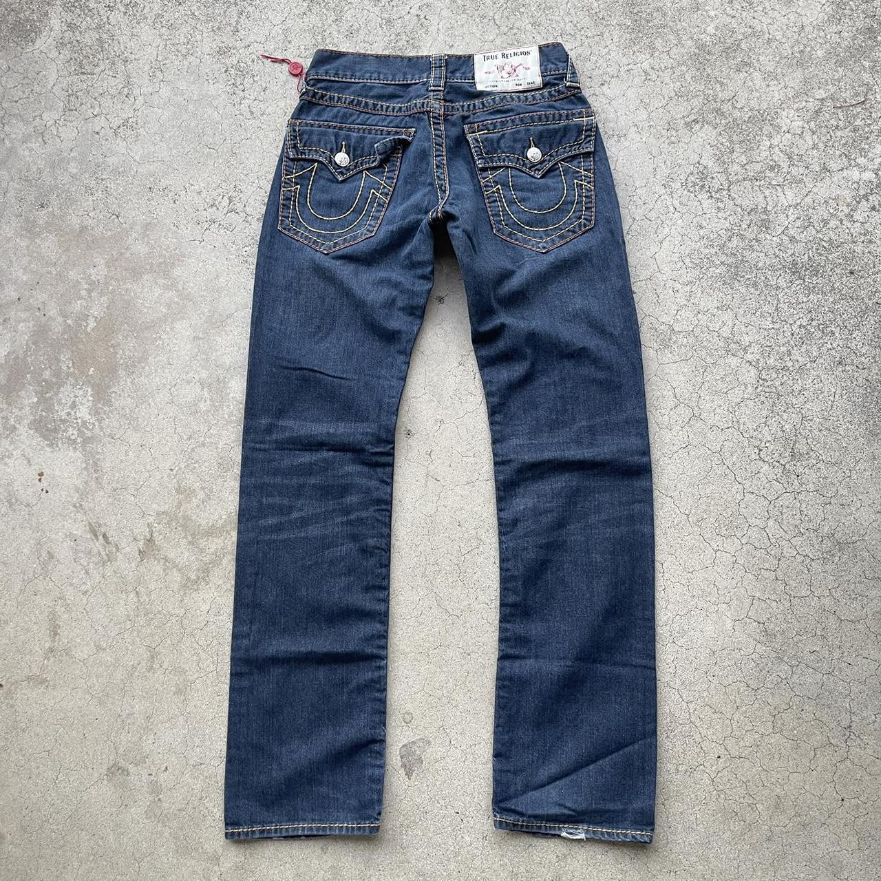 TRUE RELIGION Bobby y2k 紙タグ USA製 31×33 Vintage USA True Religion Jeans Bobby Big T Size 36 X 34