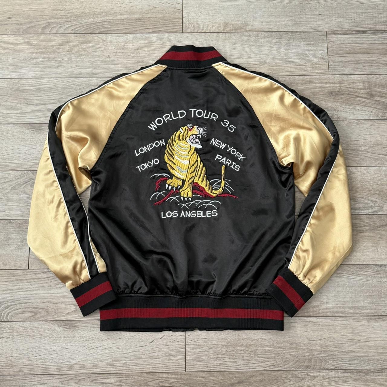 Stussy varsity-jacket - Depop