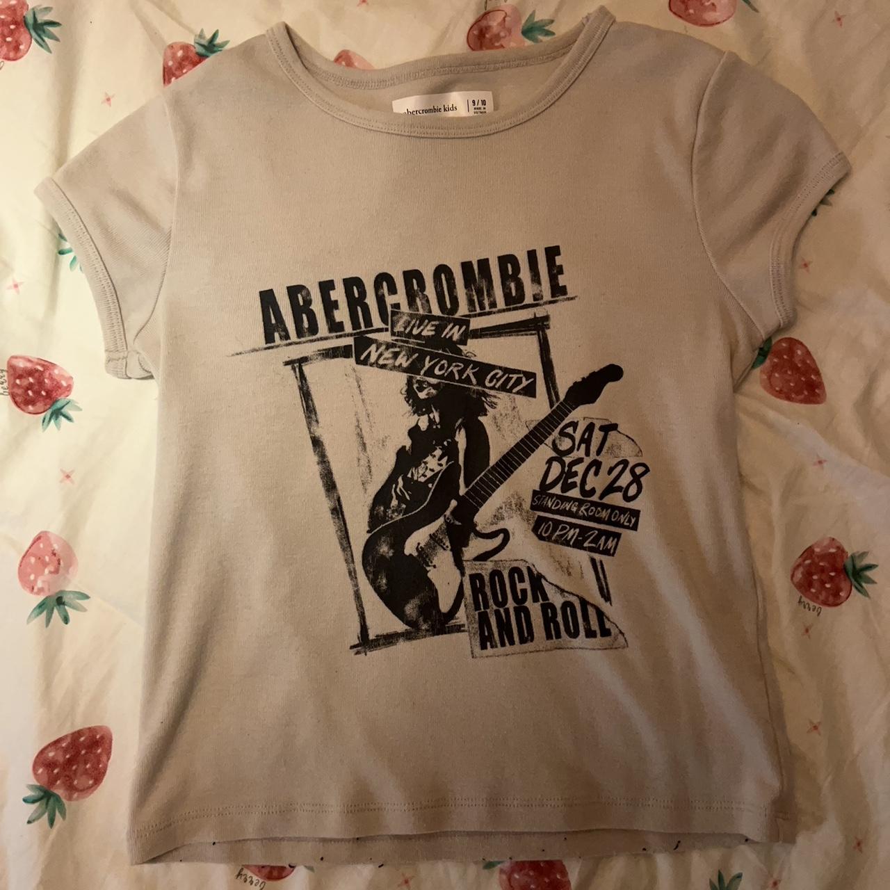 Abercrombie kids crop tops hot sale