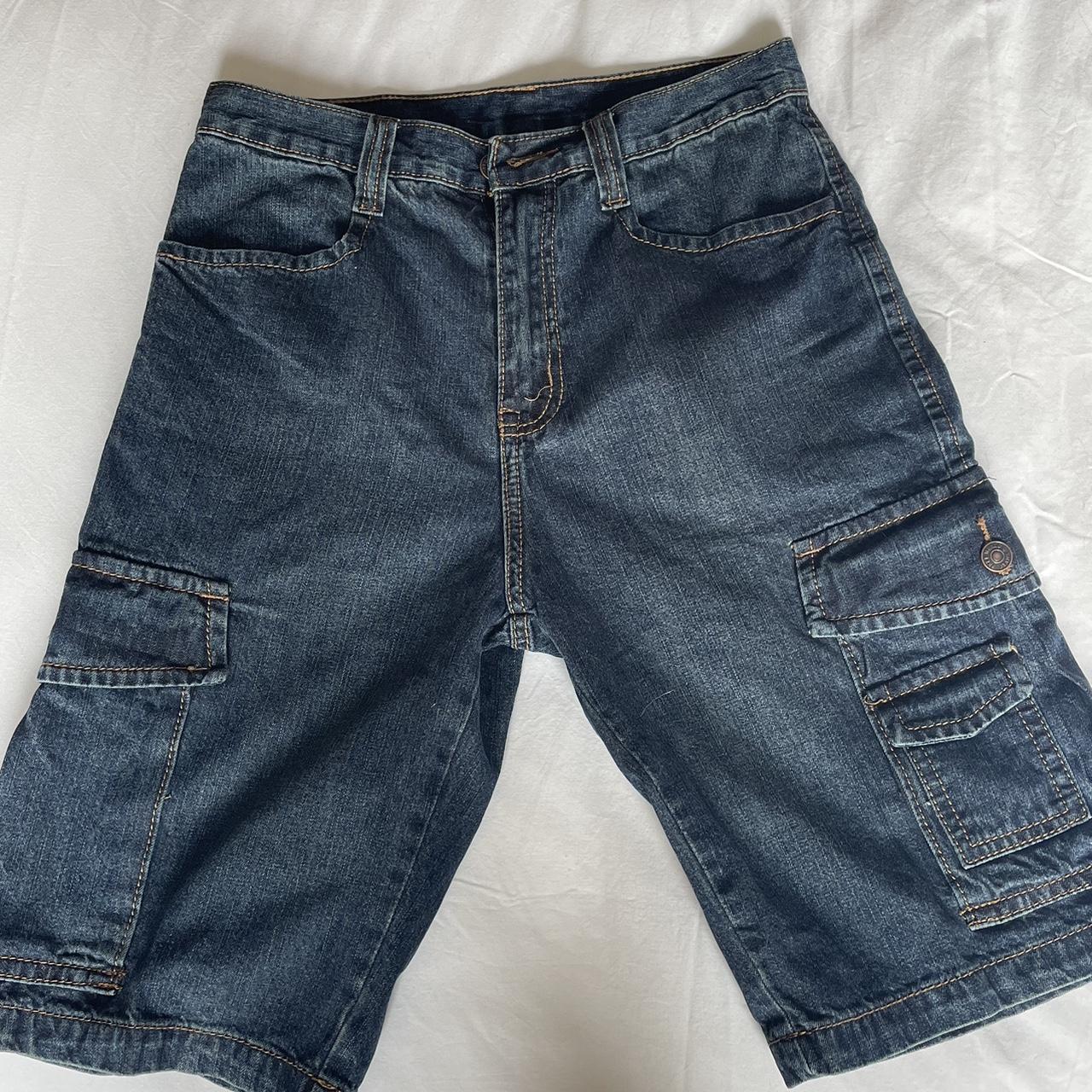 unisex cargo jorts waist 29 never worn- brand new !! - Depop