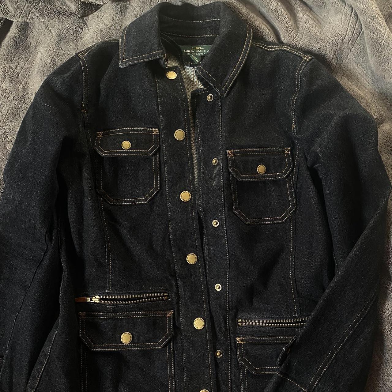 Ralph Lauren Women's Navy Jacket | Depop