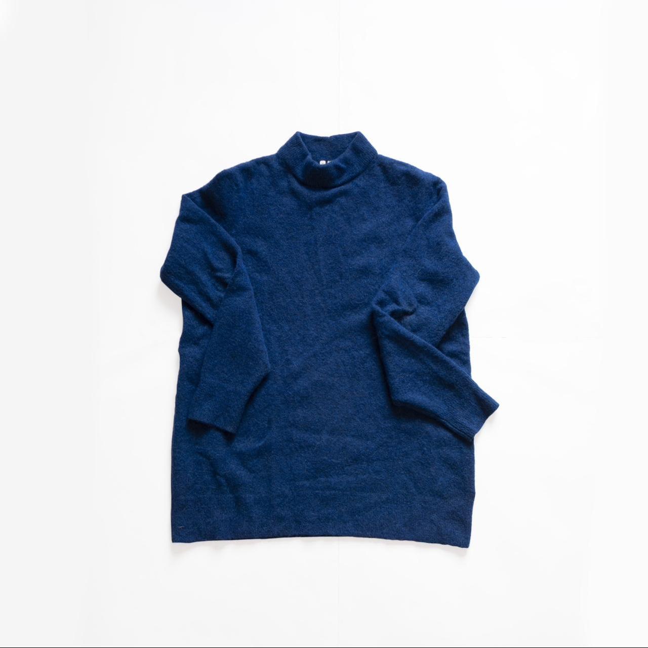 Arket Women's Blue Jumper Depop